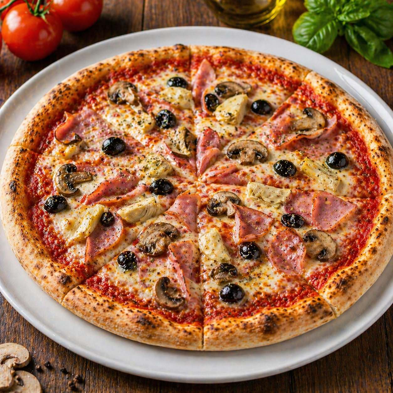 PIZZA CAPRICCIOSA 420gr